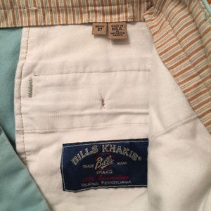 Bills Khakis  -  Men's  37W 28L  -  Classic Fit Mi